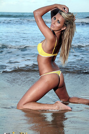 Rachel Louise Sexy Beach Babe 04