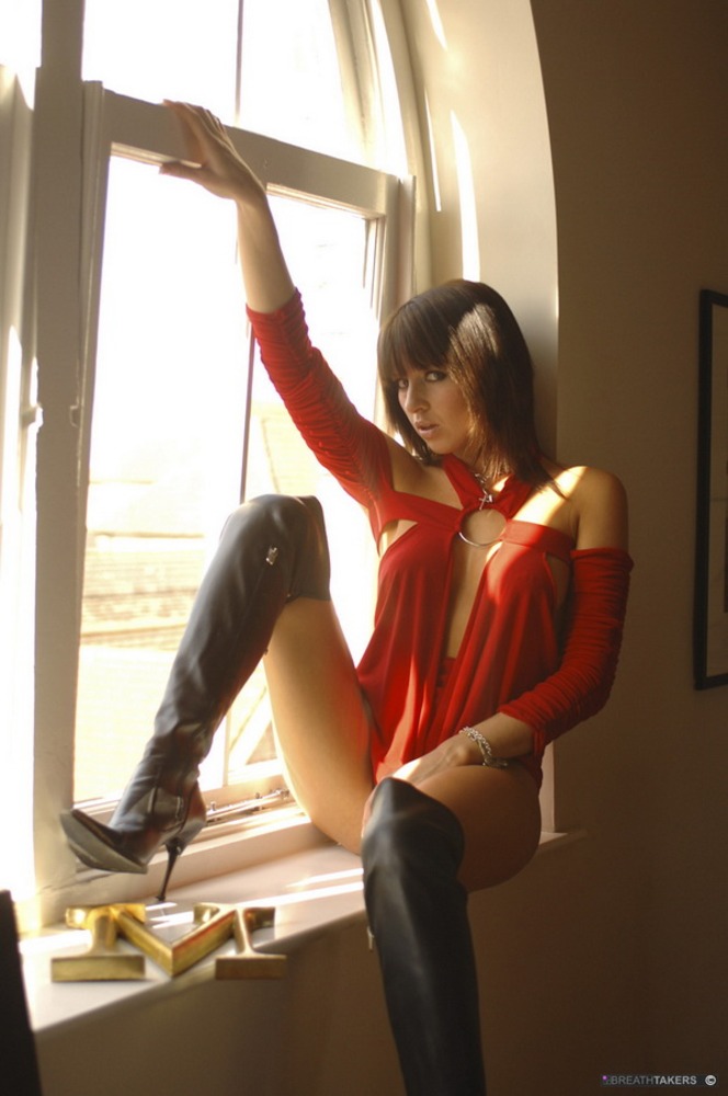 Myla Hot Red Dress - 9