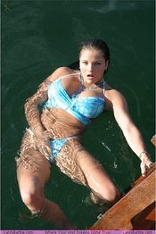 Busty Lanny Barbie Cools Off Her Body 04