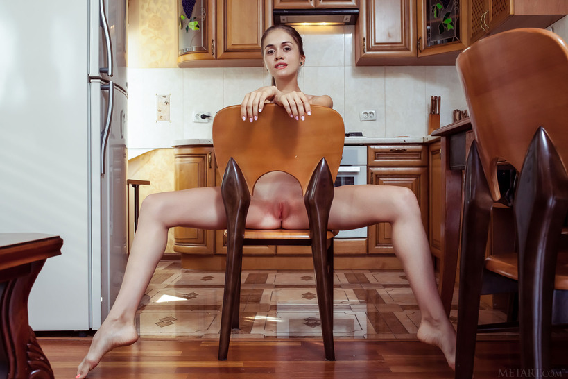 Attractive brunette Maria Espen 18